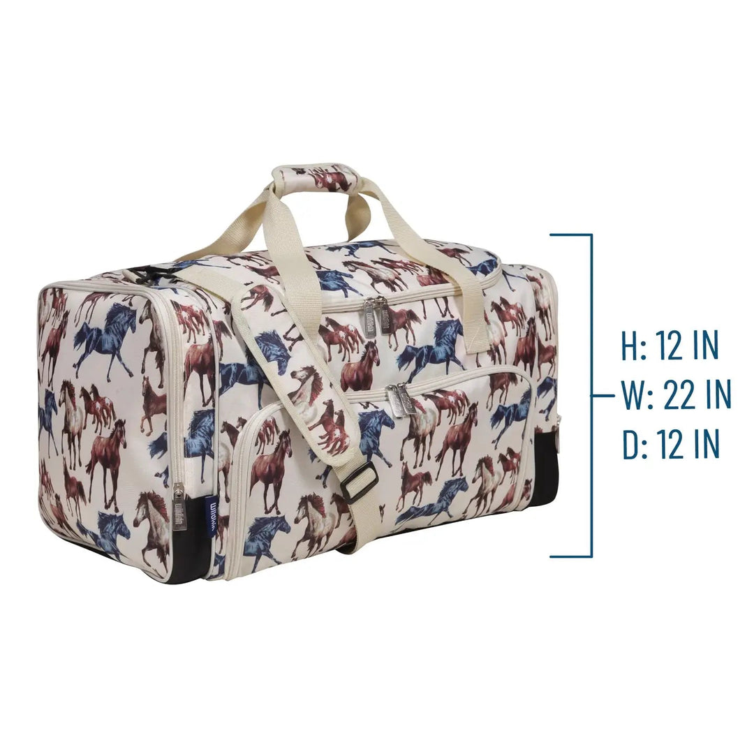 Horse Dreams Weekender Duffel Bag - COMING SOON - The Glamorous Grub