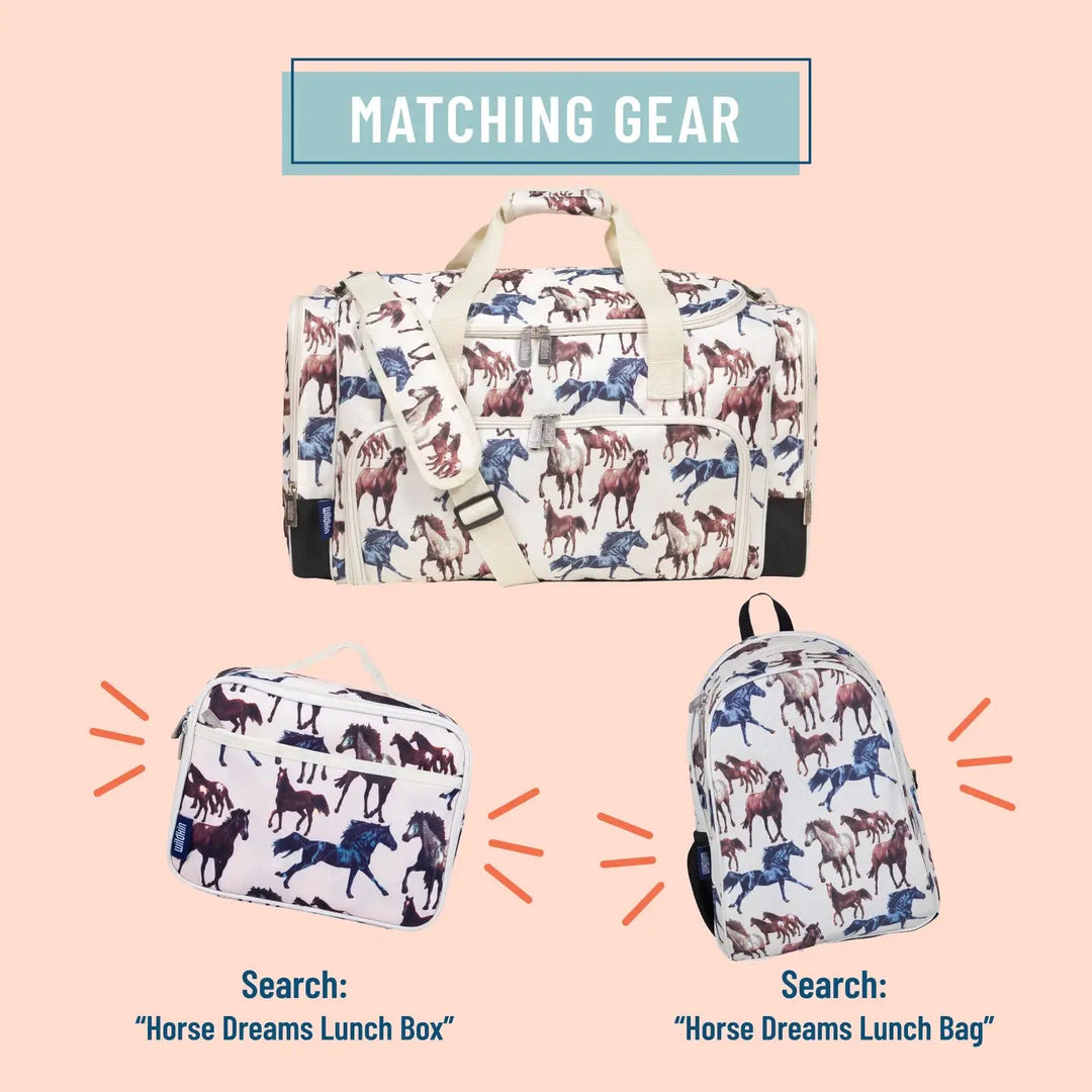 Horse Dreams Weekender Duffel Bag - COMING SOON - The Glamorous Grub