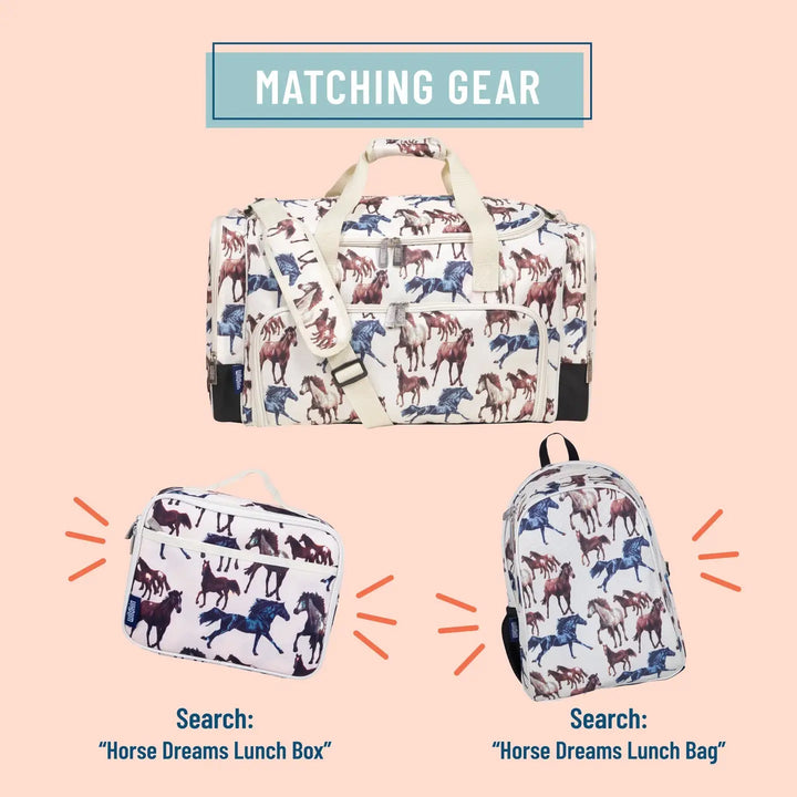 Horse Dreams Weekender Duffel Bag - COMING SOON - The Glamorous Grub