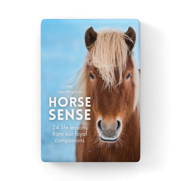 Horse Sense - Affirmation Cards - The Glamorous Grub