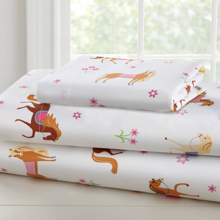 Horses 100% Cotton Bed in a Bag - Toddler - The Glamorous Grub