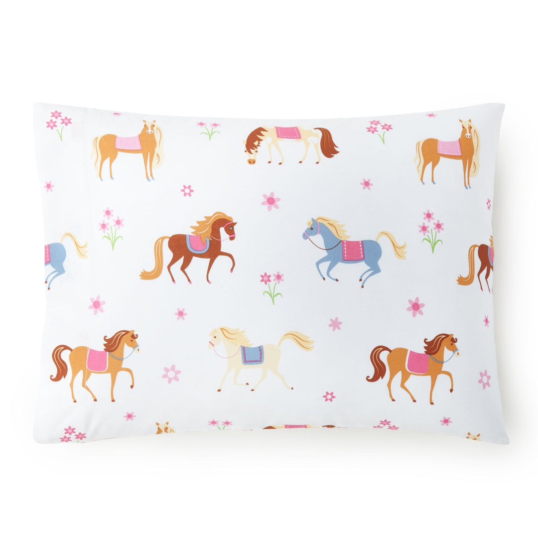 Horses 100% Cotton Bed in a Bag - Toddler - The Glamorous Grub