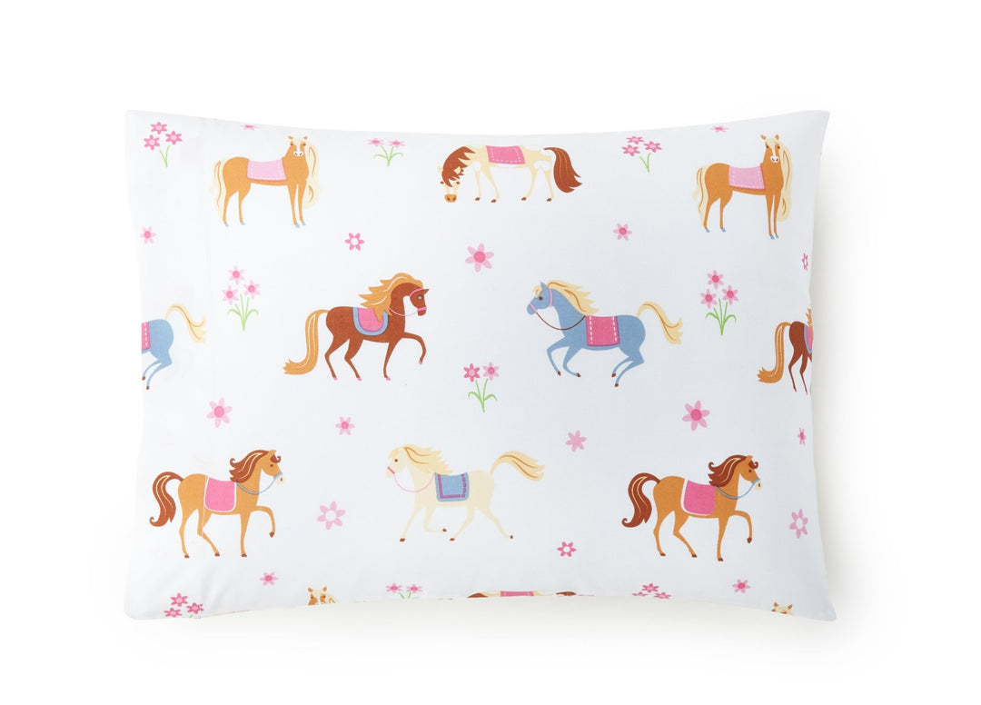 Horses 100% Cotton Sheet Set - Double - The Glamorous Grub