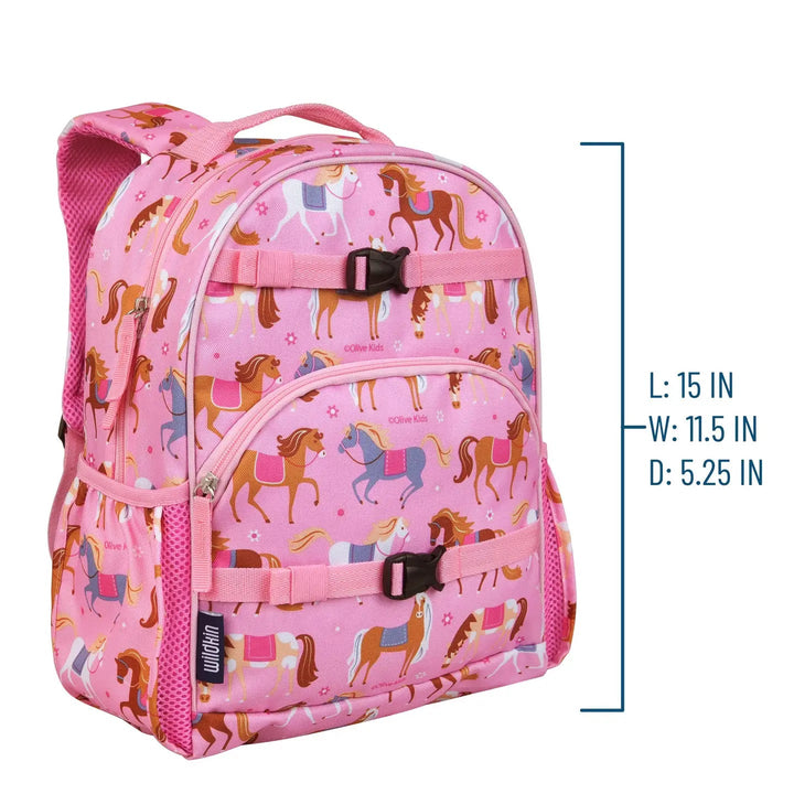 Horses Medium Eco Backpack - COMING SOON - The Glamorous Grub
