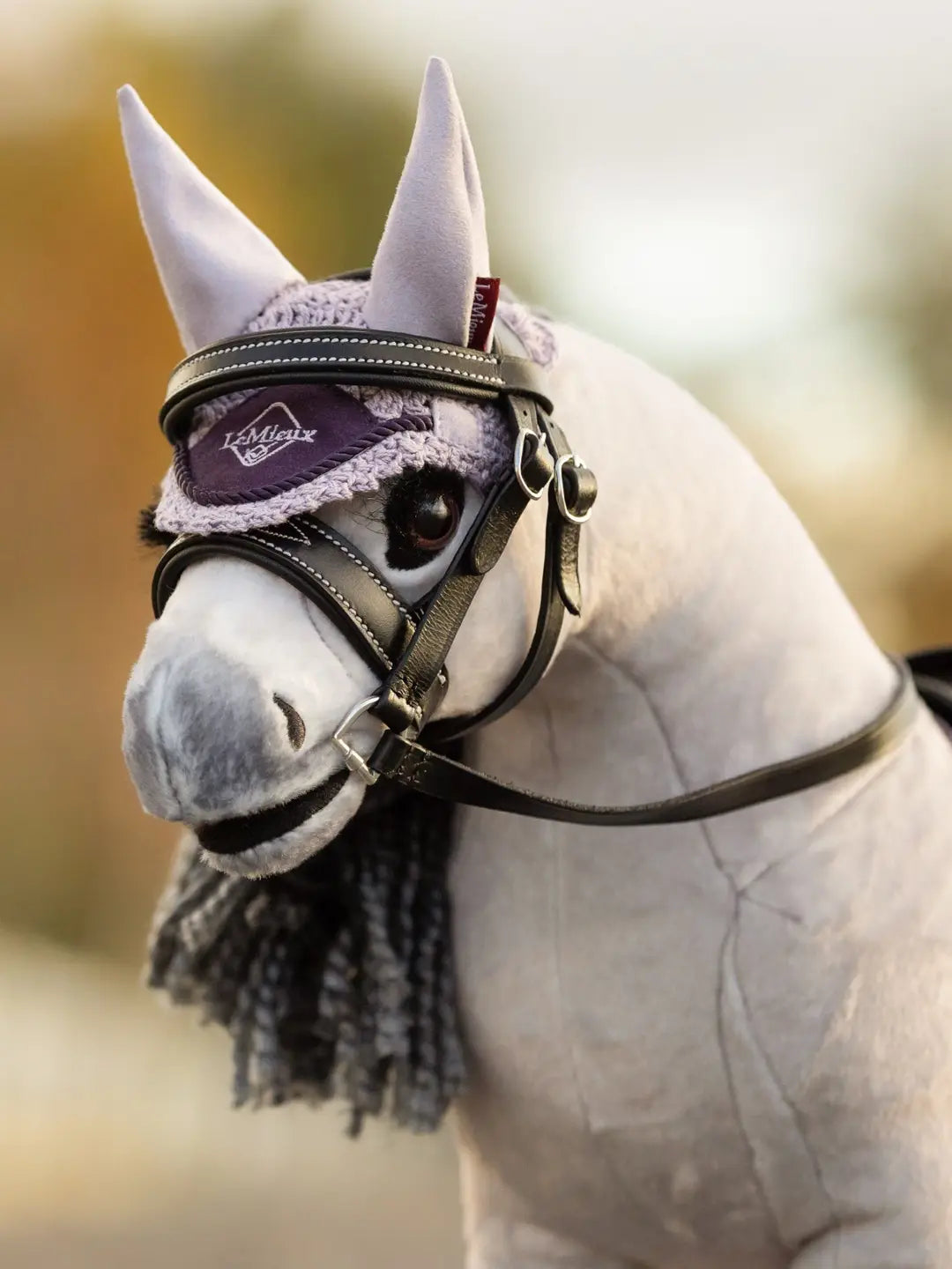LeMieux Toy Pony Fly Hood Lilac
