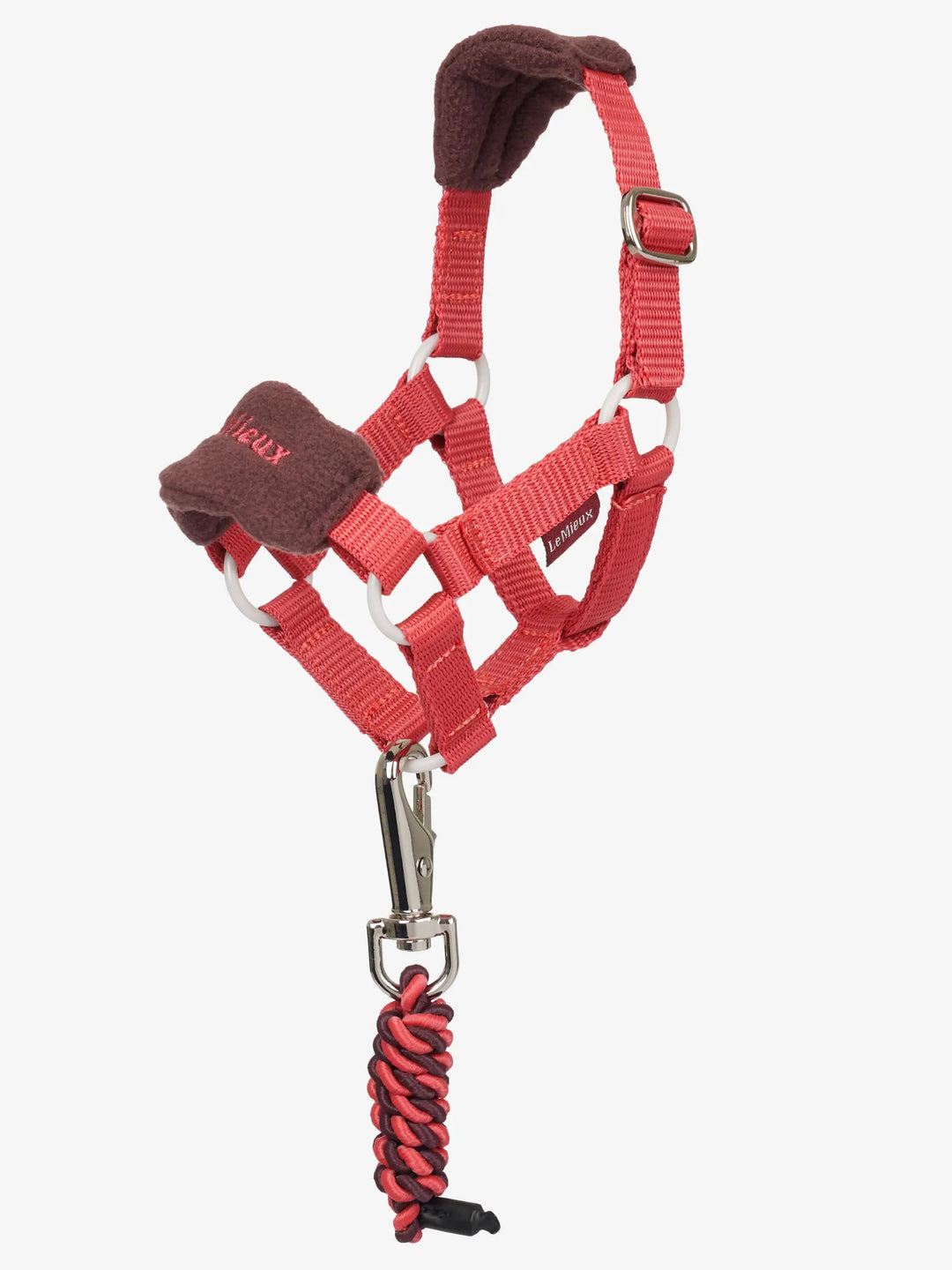 LeMieux Toy Pony Vogue Headcollar and Leadrope Cranberry