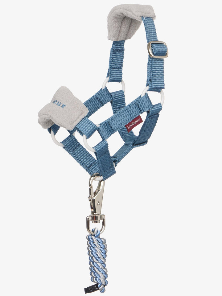 LeMieux Toy Pony Vogue Headcollar and Leadrope Ice Blue