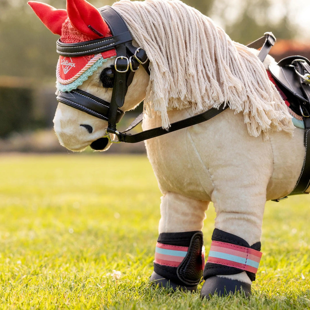 LeMieux Toy Pony Harlow Grafter Boots Coral Crush