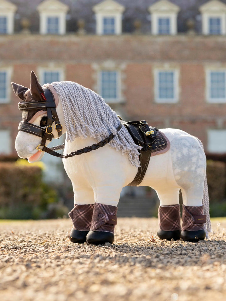 LeMieux Toy Pony Heritage Fly Hood Cocoa