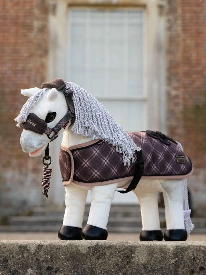 LeMieux Toy Pony Heritage Headcollar and Leadrope Cocoa