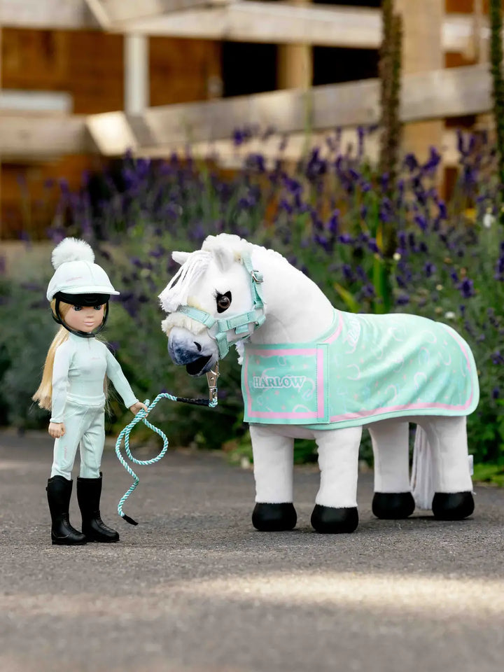 LeMieux Toy Pony Printed Rug Soft Mint - Coming Soon