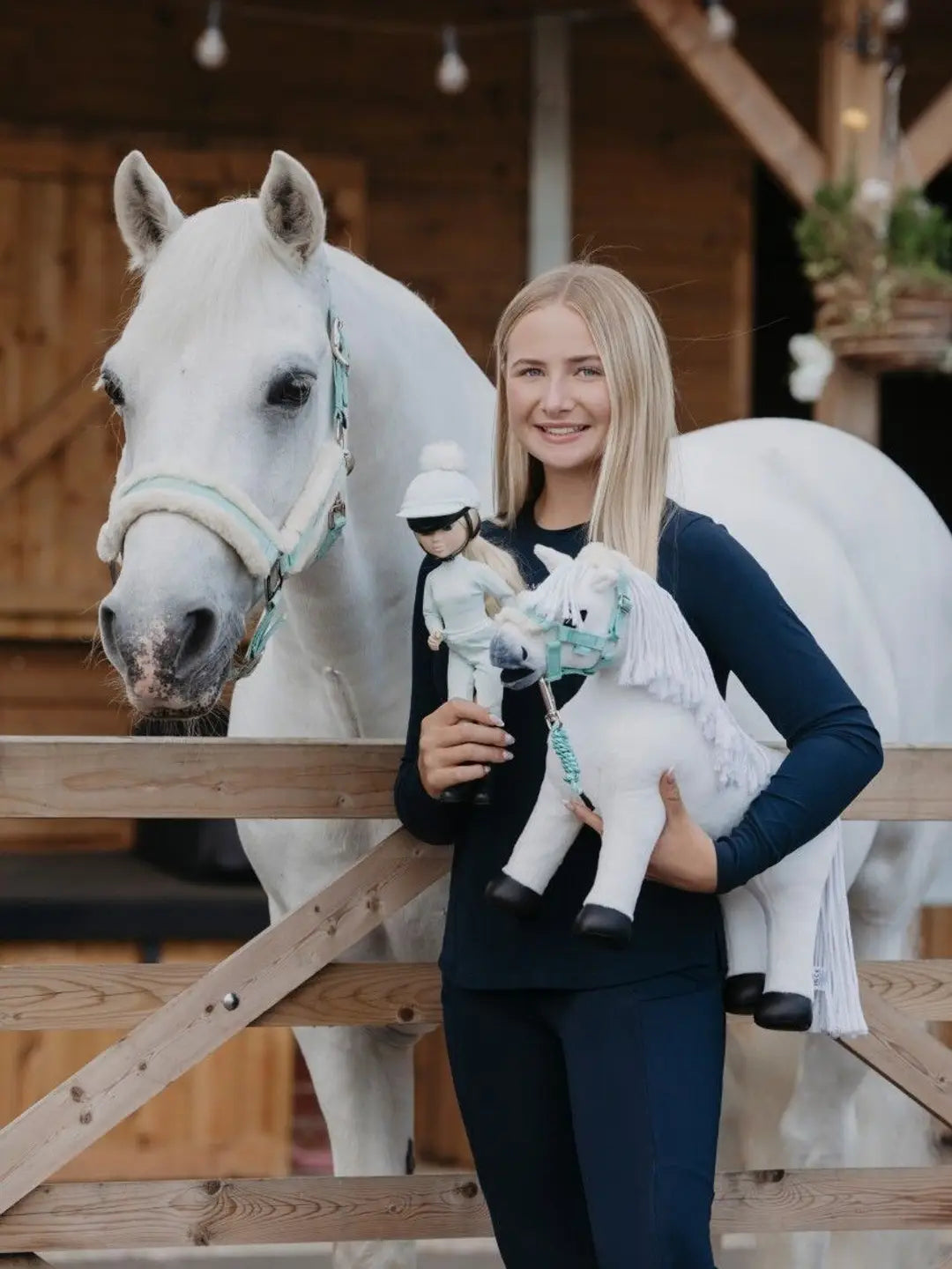 LeMieux Toy Pony Headcollar and Leadrope Soft Mint