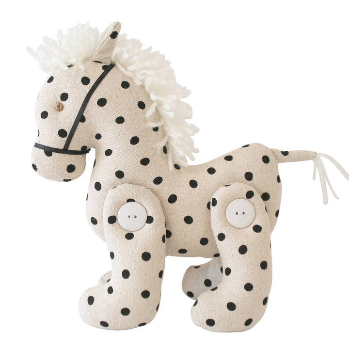 Jointed Pony Linen Black Spot - The Glamorous Grub