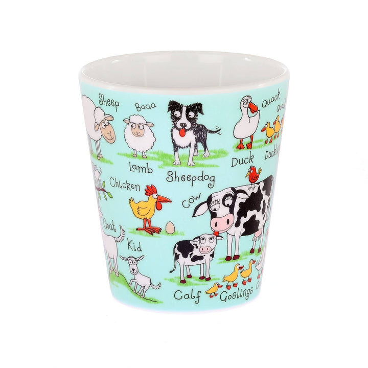 Kids Farm Melamine Beaker - The Glamorous Grub