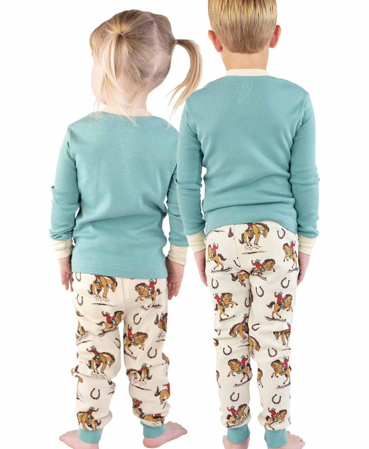 Kids Horsing Around Pajamas - The Glamorous Grub