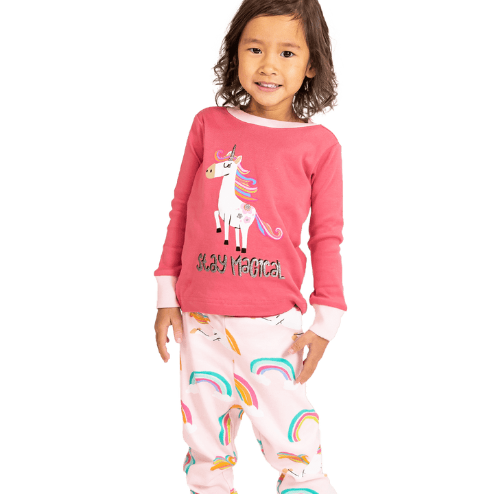 Kids Stay Magical Unicorn Pajamas - The Glamorous Grub