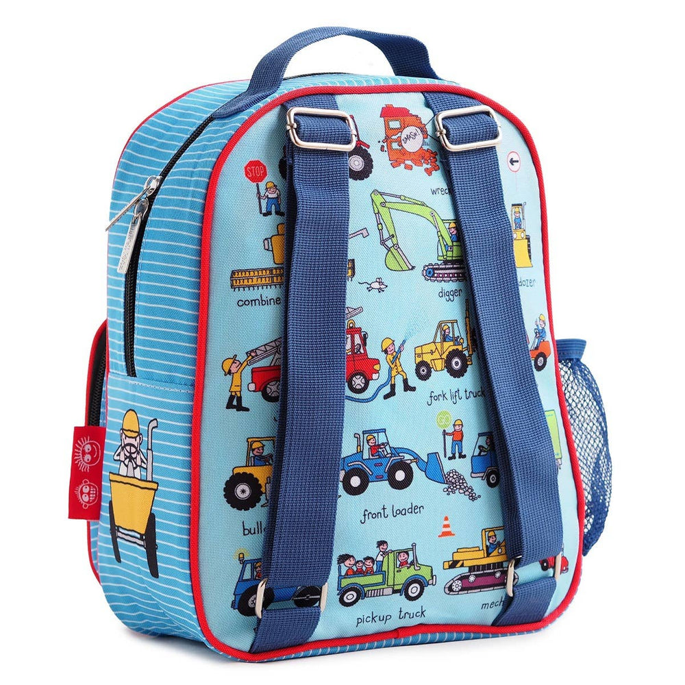 Kids Trucks Backpack - Recycled! - The Glamorous Grub