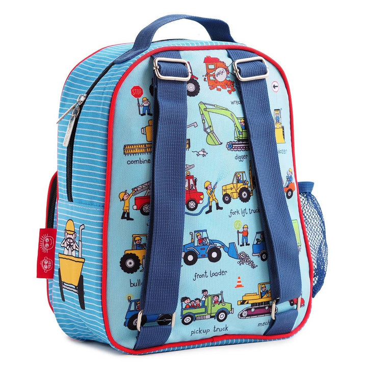 Kids Trucks Backpack - Recycled! - The Glamorous Grub
