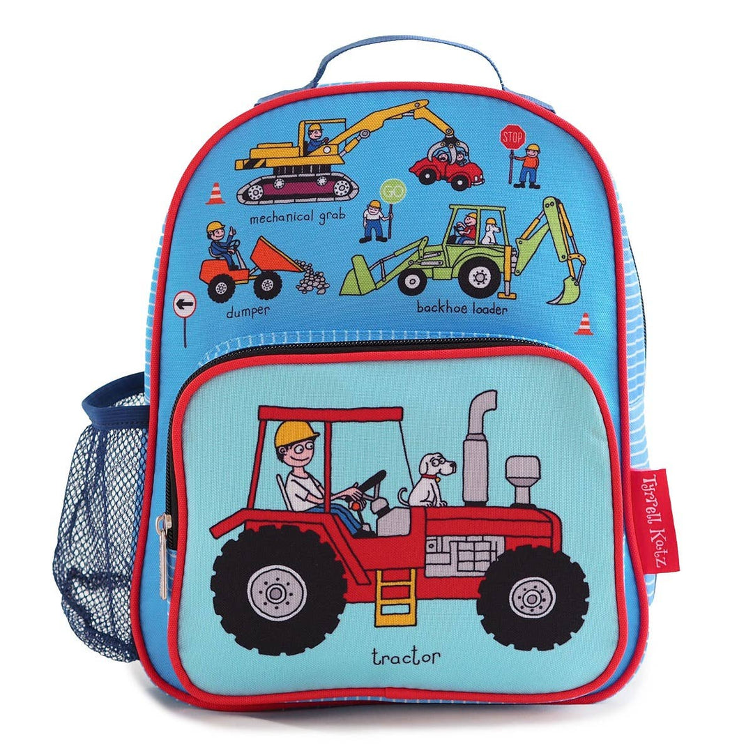 Kids Trucks Backpack - Recycled! - The Glamorous Grub