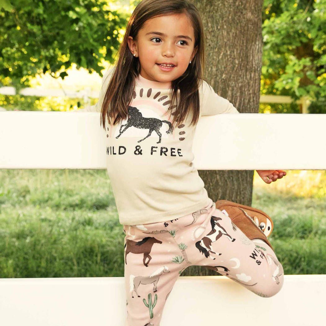 Kids Wild and Free Pajamas - The Glamorous Grub