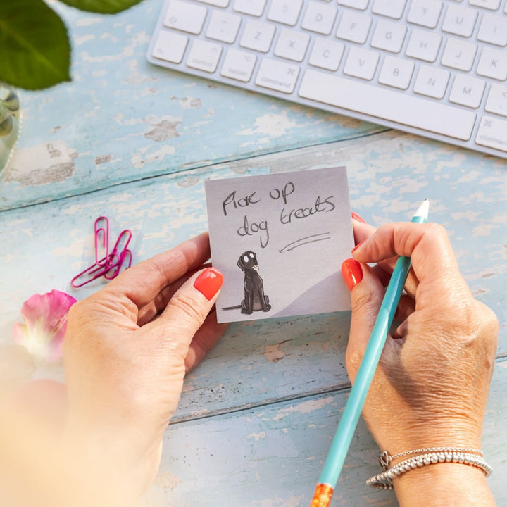 'Labrador' Sticky Notes - The Glamorous Grub