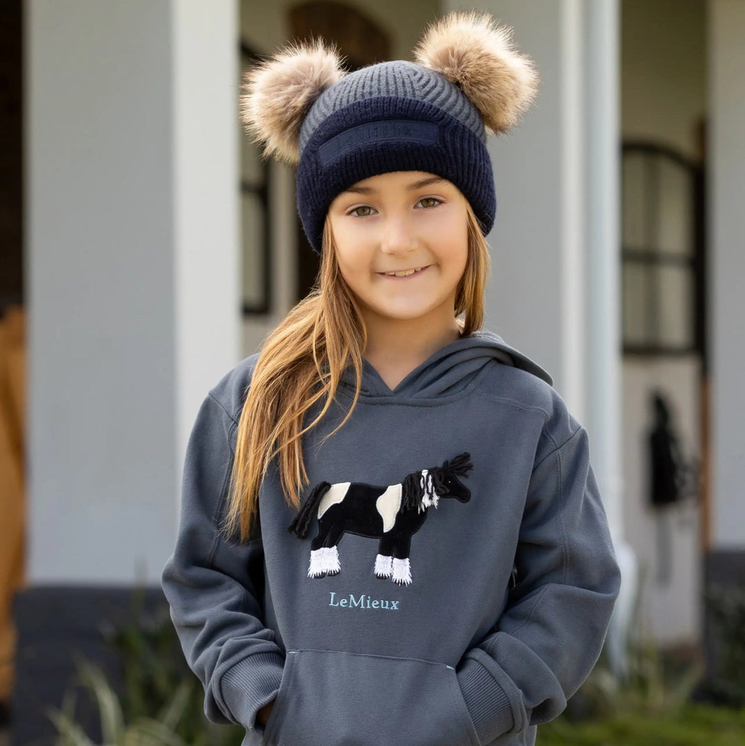 LeMieux Clara Beanie - Petrol - The Glamorous Grub
