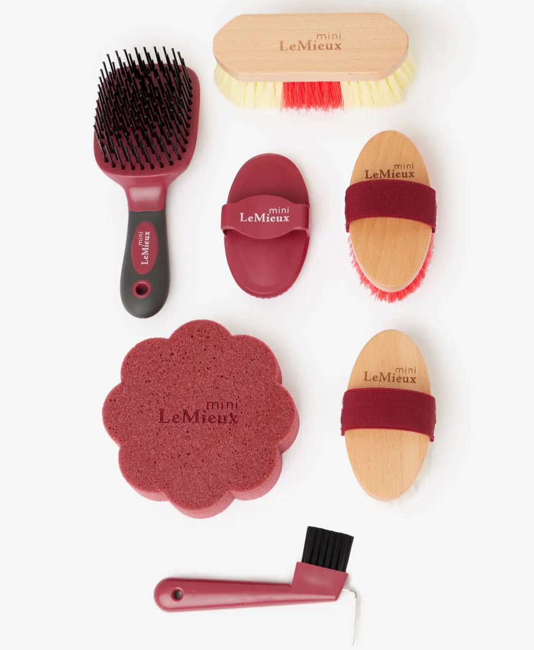 LeMieux Grooming Set - Red - The Glamorous Grub