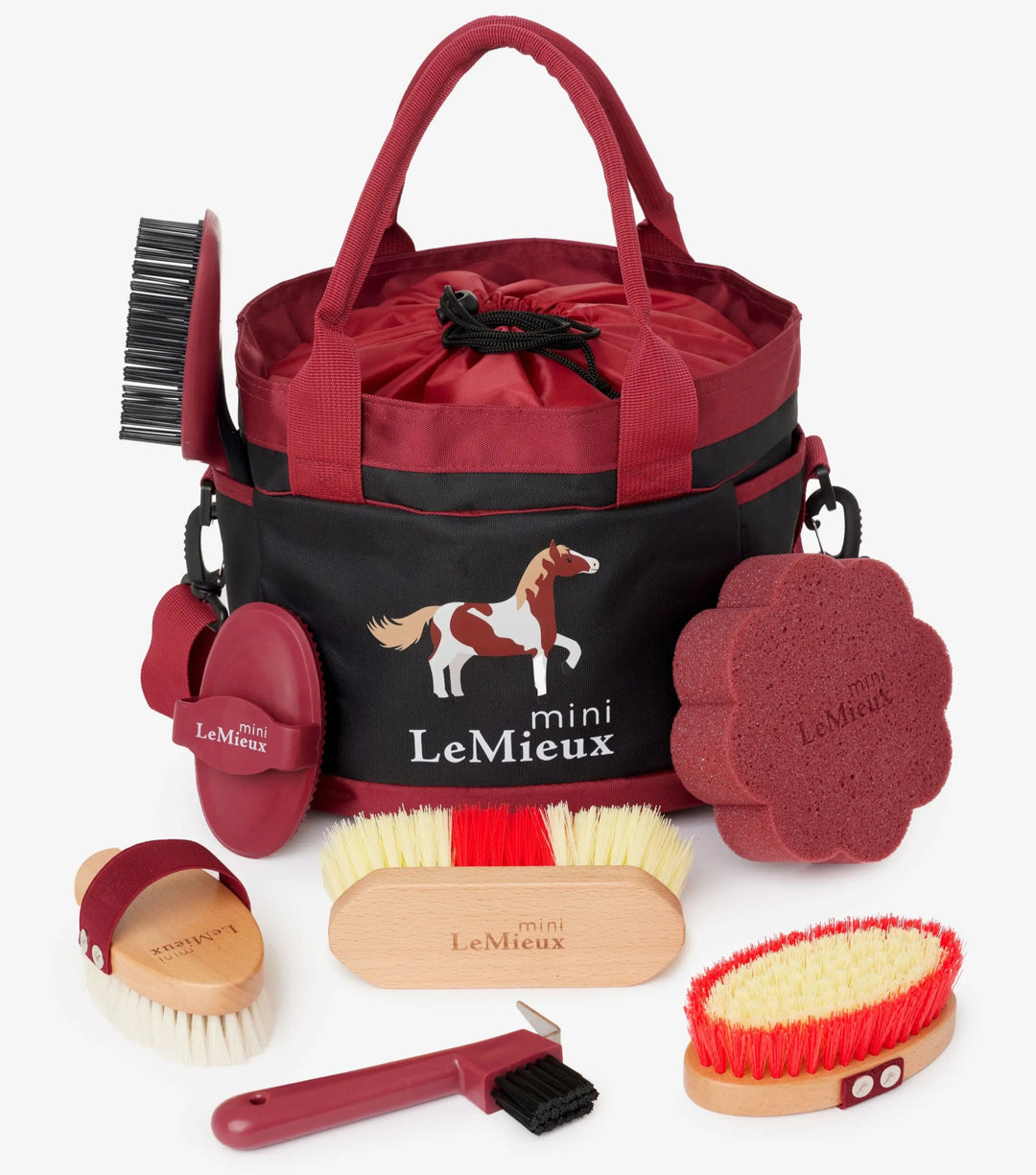 LeMieux Grooming Set - Red - The Glamorous Grub