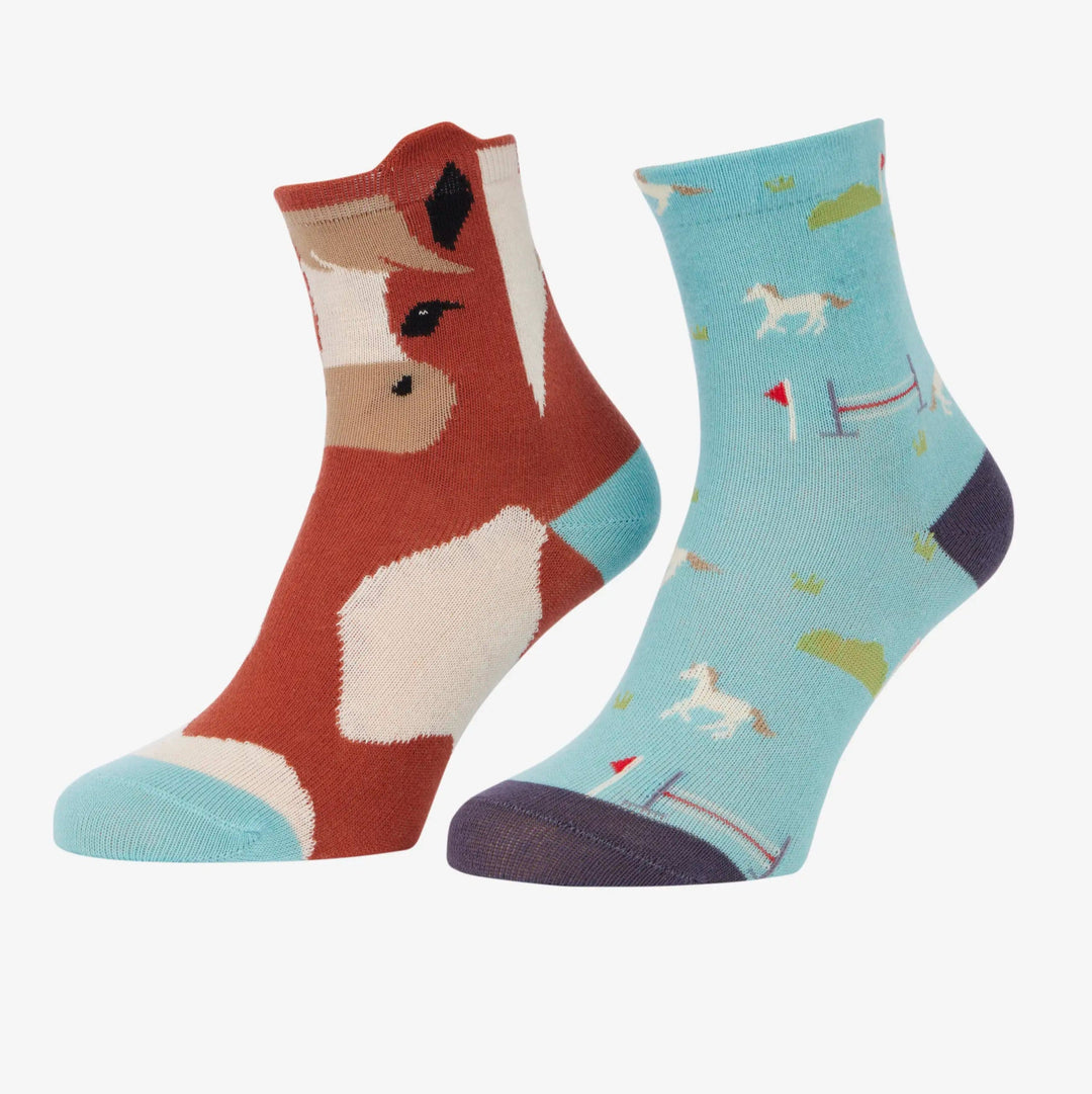 LeMieux Mini Character Socks 'Flash' 2 Pack - The Glamorous Grub