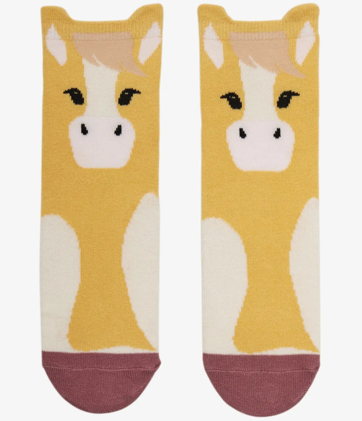 LeMieux Mini Character Socks 'Lemon' 2 Pack - The Glamorous Grub