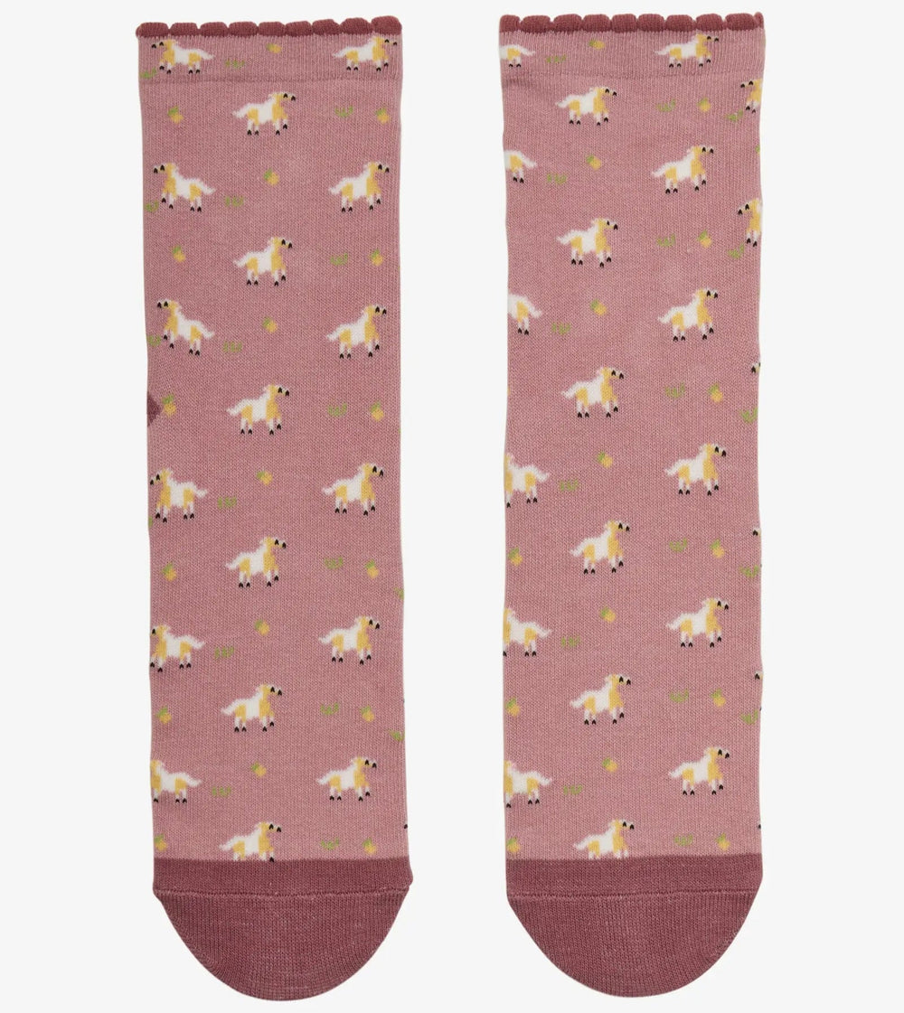 LeMieux Mini Character Socks 'Lemon' 2 Pack - The Glamorous Grub
