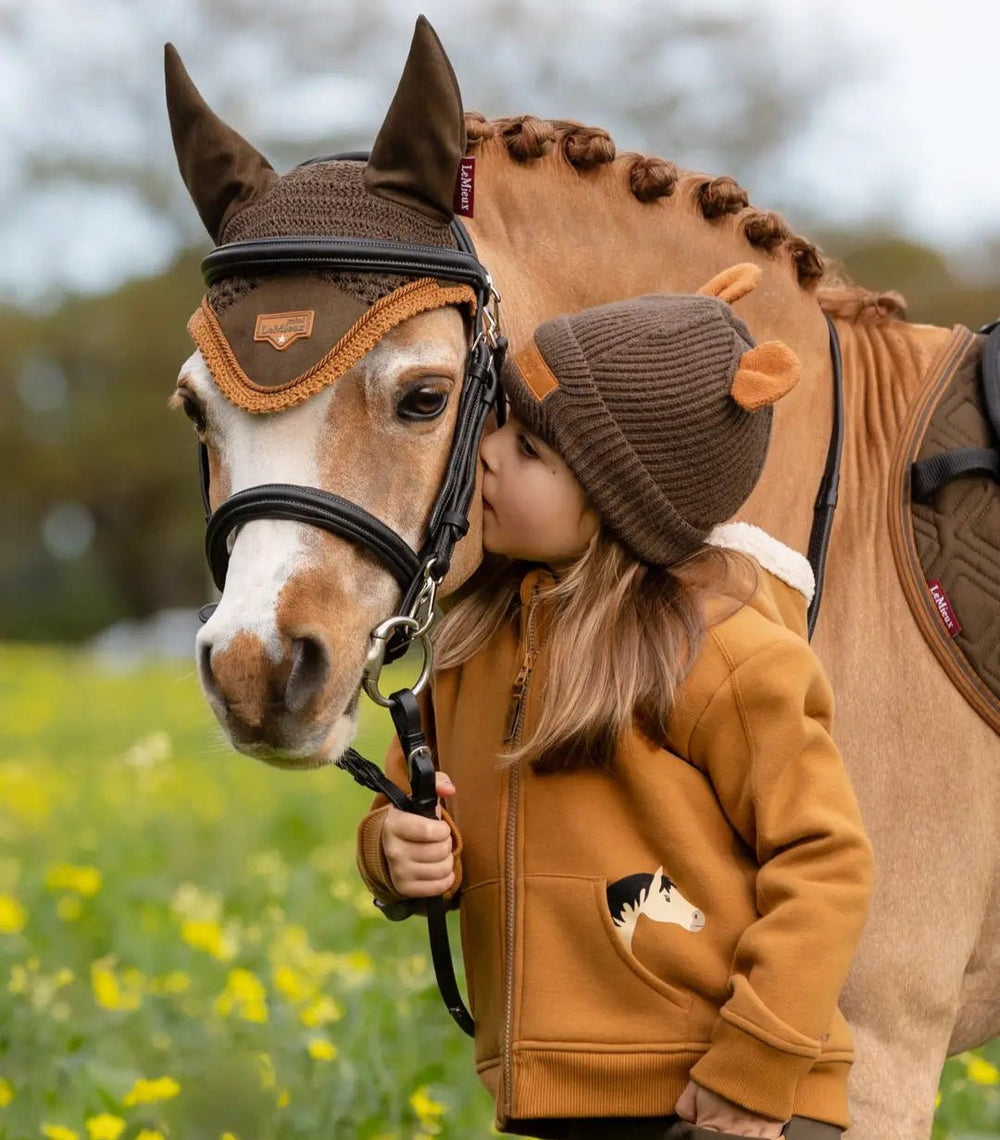 LeMieux Mini Charlie Lined Hoodie - Ginger - The Glamorous Grub