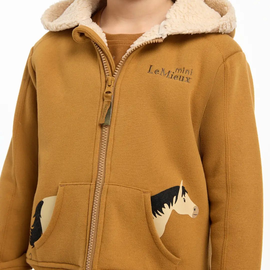LeMieux Mini Charlie Lined Hoodie - Ginger - The Glamorous Grub