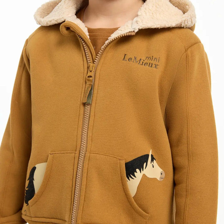 LeMieux Mini Charlie Lined Hoodie - Ginger - The Glamorous Grub