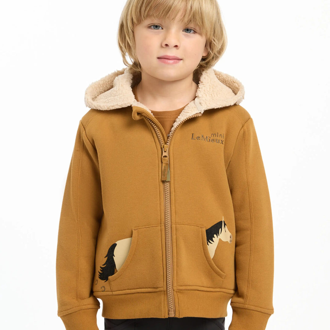 LeMieux Mini Charlie Lined Hoodie - Ginger - The Glamorous Grub
