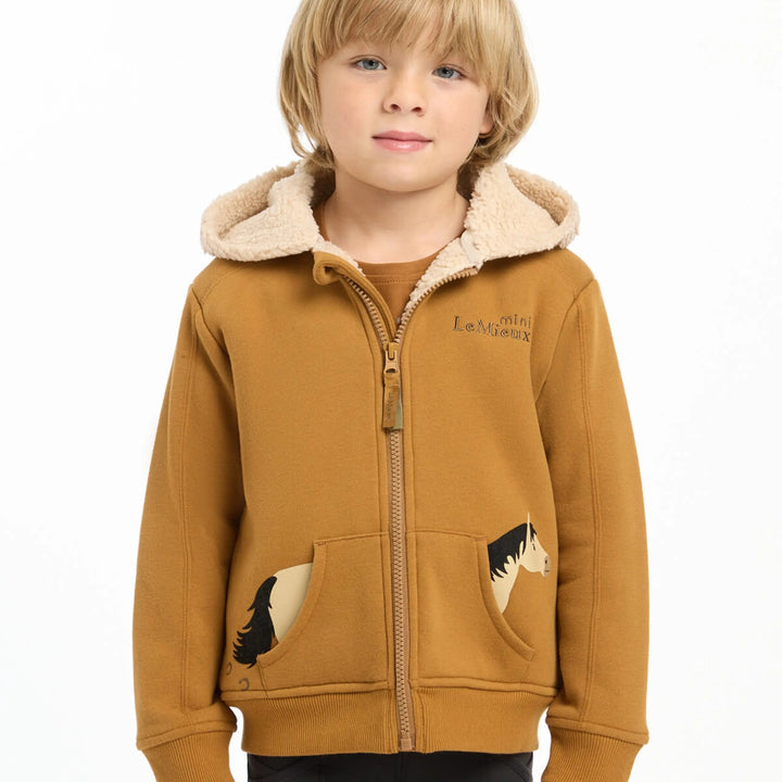LeMieux Mini Charlie Lined Hoodie - Ginger - The Glamorous Grub