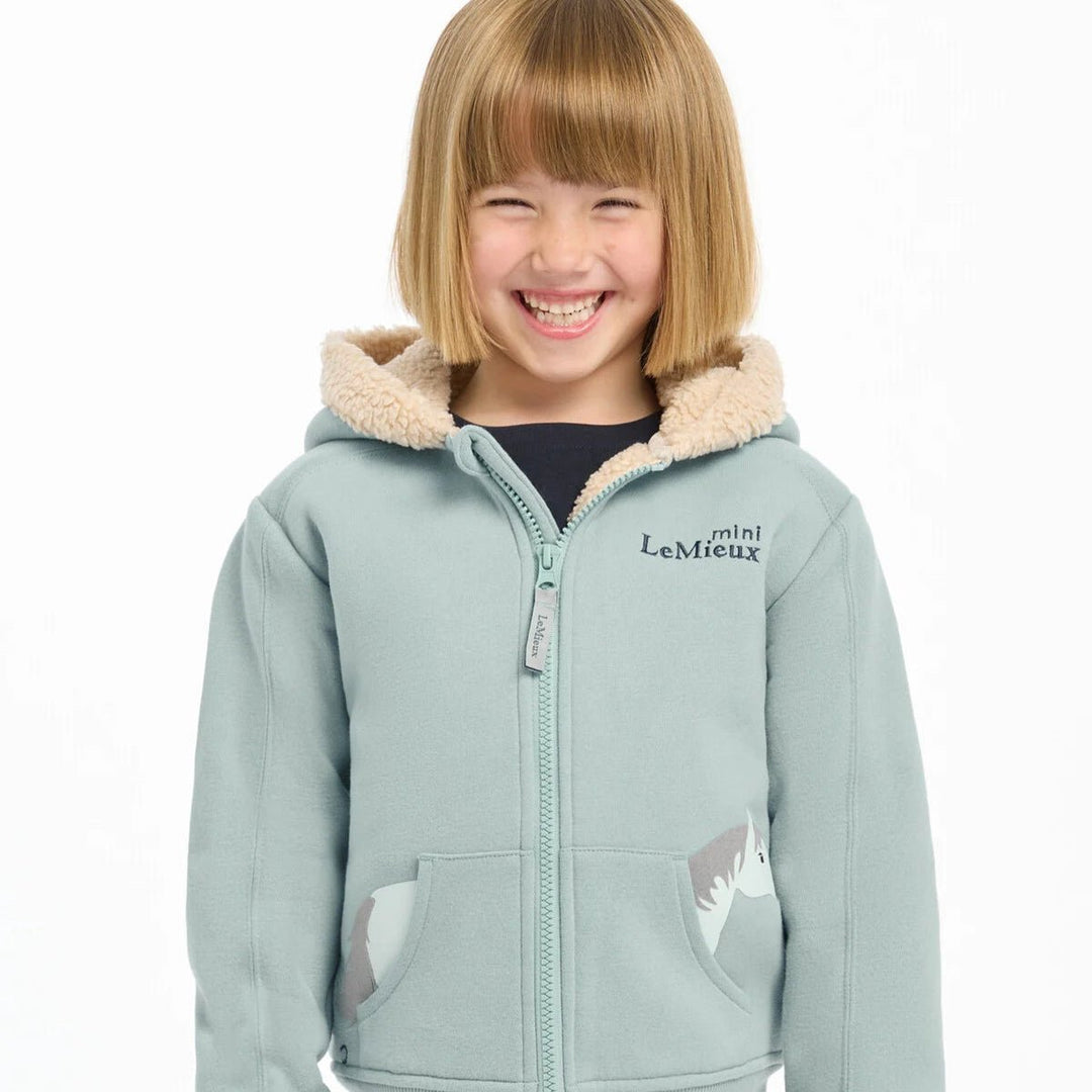 LeMieux Mini Charlie Lined Hoodie - Glacier - The Glamorous Grub