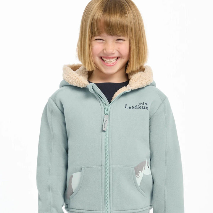LeMieux Mini Charlie Lined Hoodie - Glacier - The Glamorous Grub