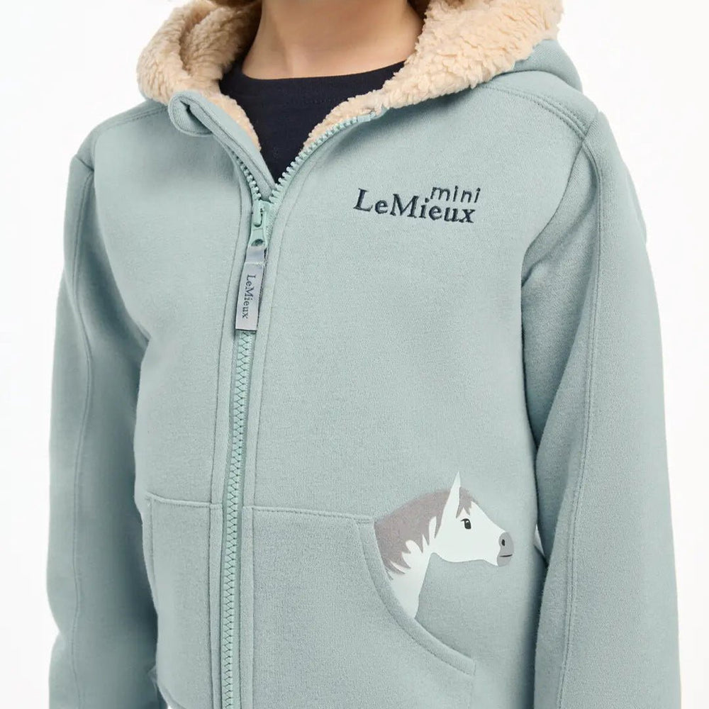 LeMieux Mini Charlie Lined Hoodie - Glacier - The Glamorous Grub