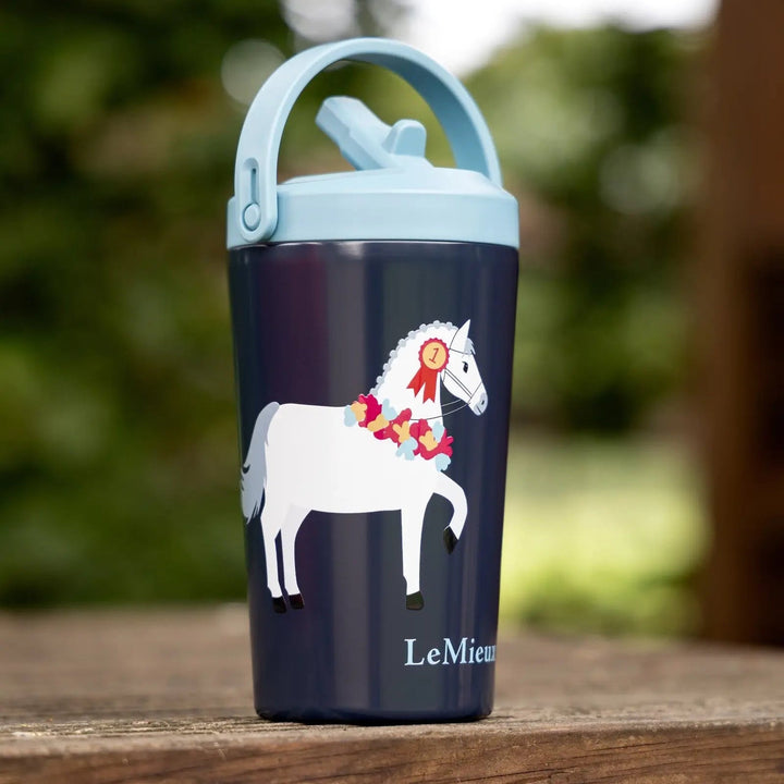 LeMieux Mini Drinks Bottle Navy - The Glamorous Grub