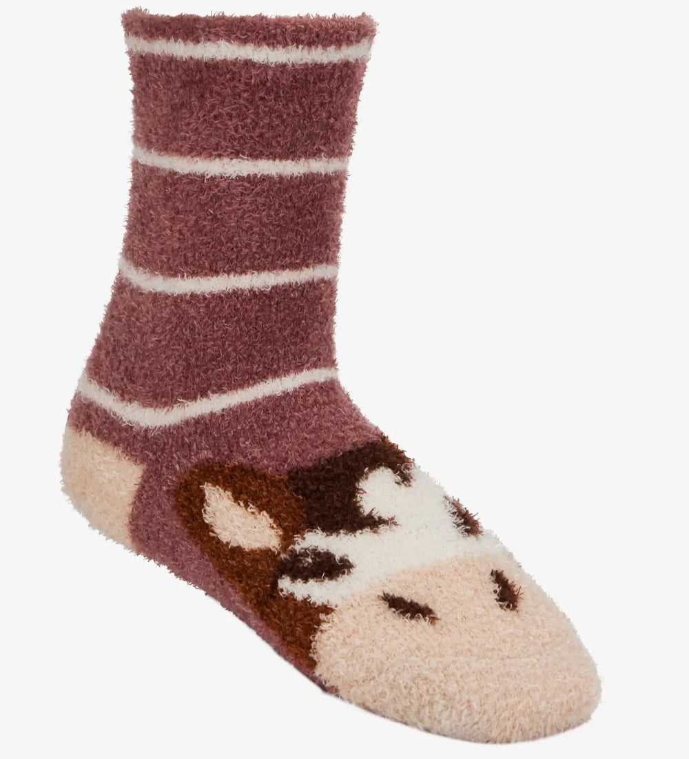 LeMieux Mini Fluffy Character Socks - Duke - The Glamorous Grub