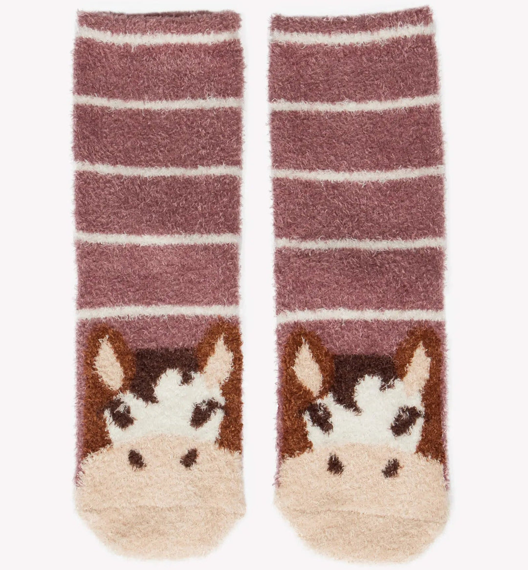 LeMieux Mini Fluffy Character Socks - Duke - The Glamorous Grub