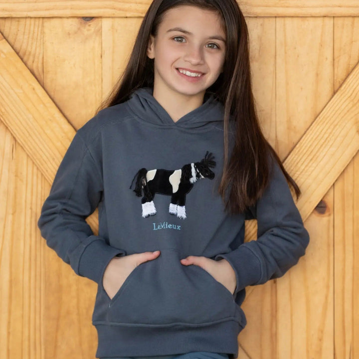 LeMieux Mini Romi Hoodie Petrol - The Glamorous Grub
