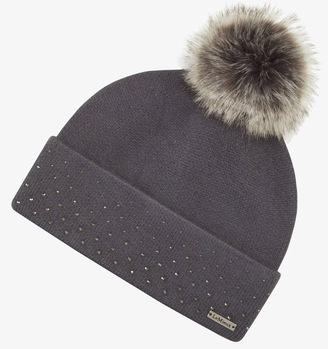 LeMieux Sparkle Beanie - Graphite - The Glamorous Grub