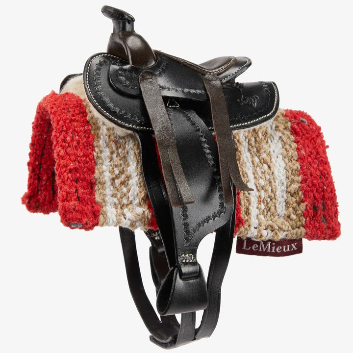 LeMieux Toy Pony Black Western Saddle - The Glamorous Grub