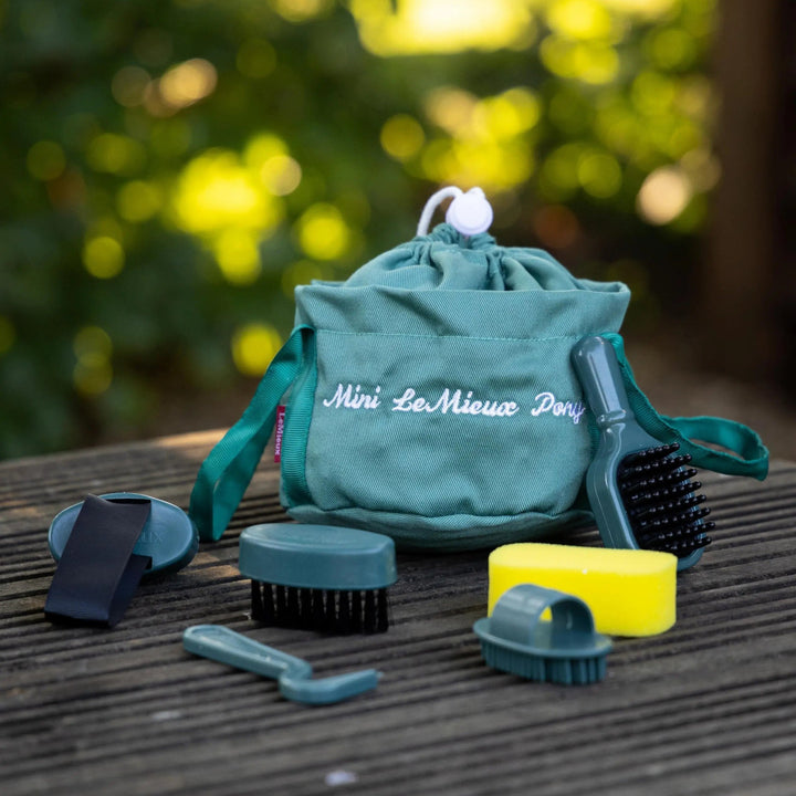 LeMieux Toy Pony Grooming Kit Sage - The Glamorous Grub