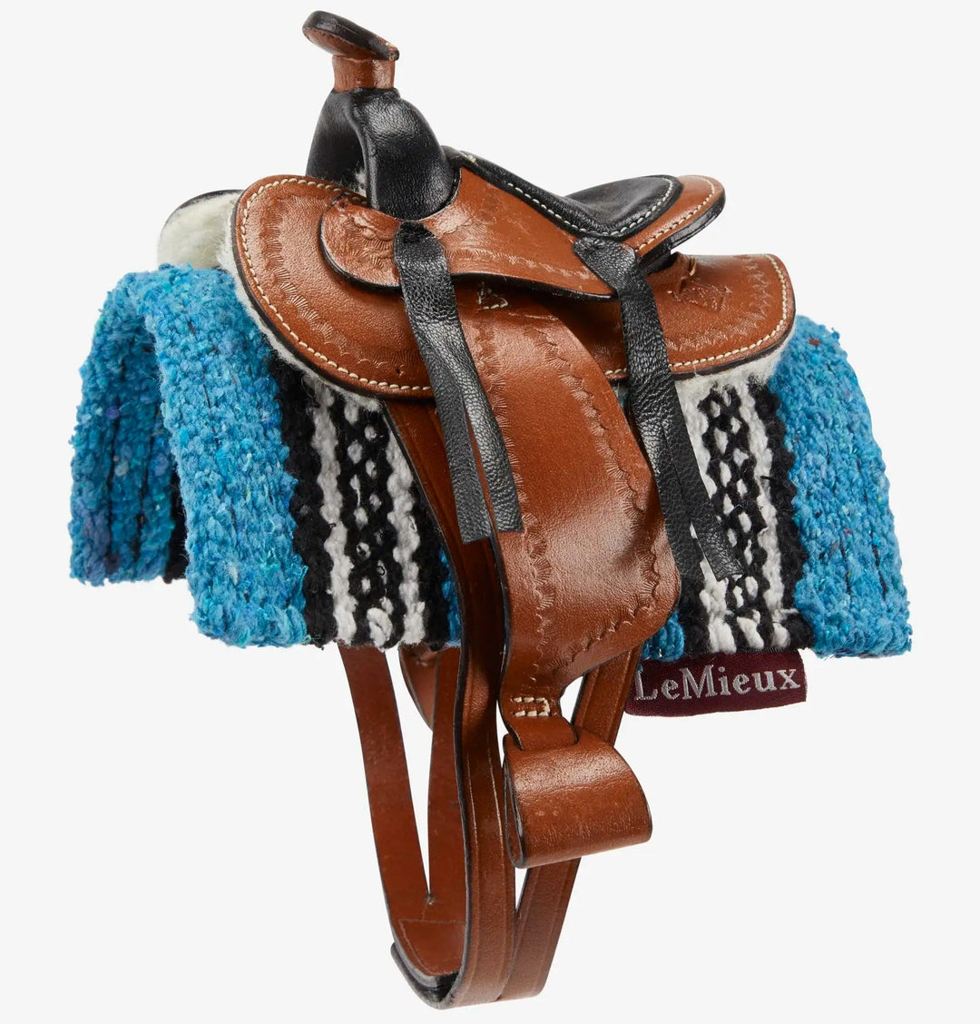 LeMieux Toy Pony Tan Western Saddle - The Glamorous Grub