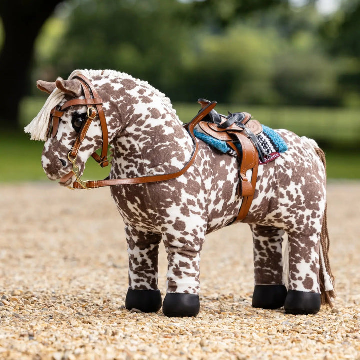 LeMieux Toy Pony Tan Western Saddle - The Glamorous Grub