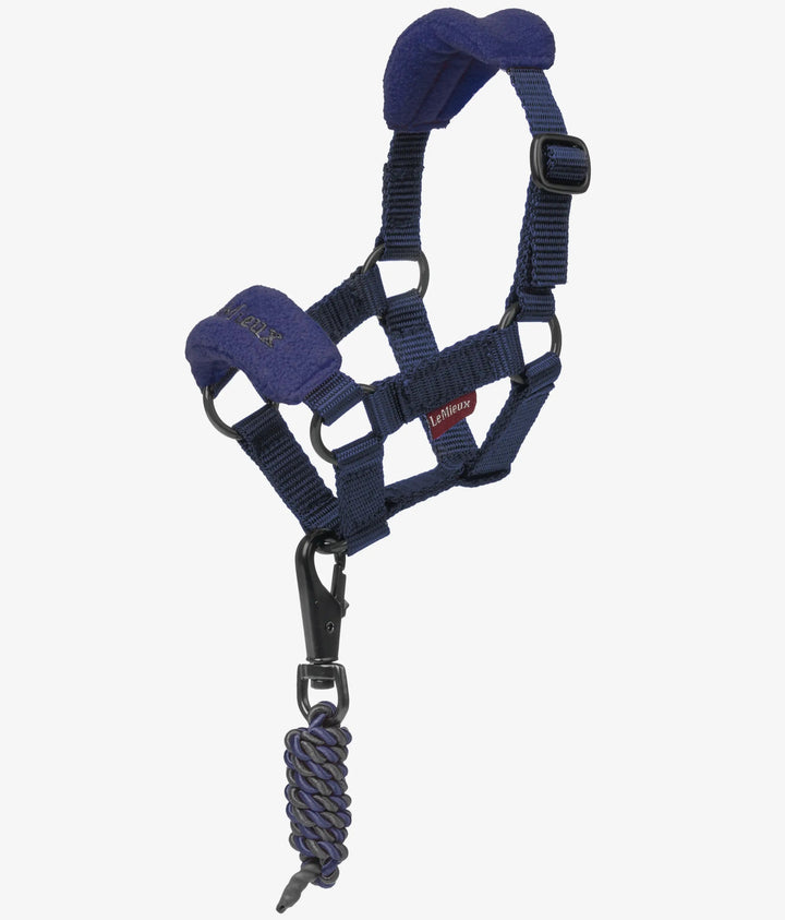 LeMieux Toy Pony Vogue Headcollar and Leadrope Ink Blue - The Glamorous Grub