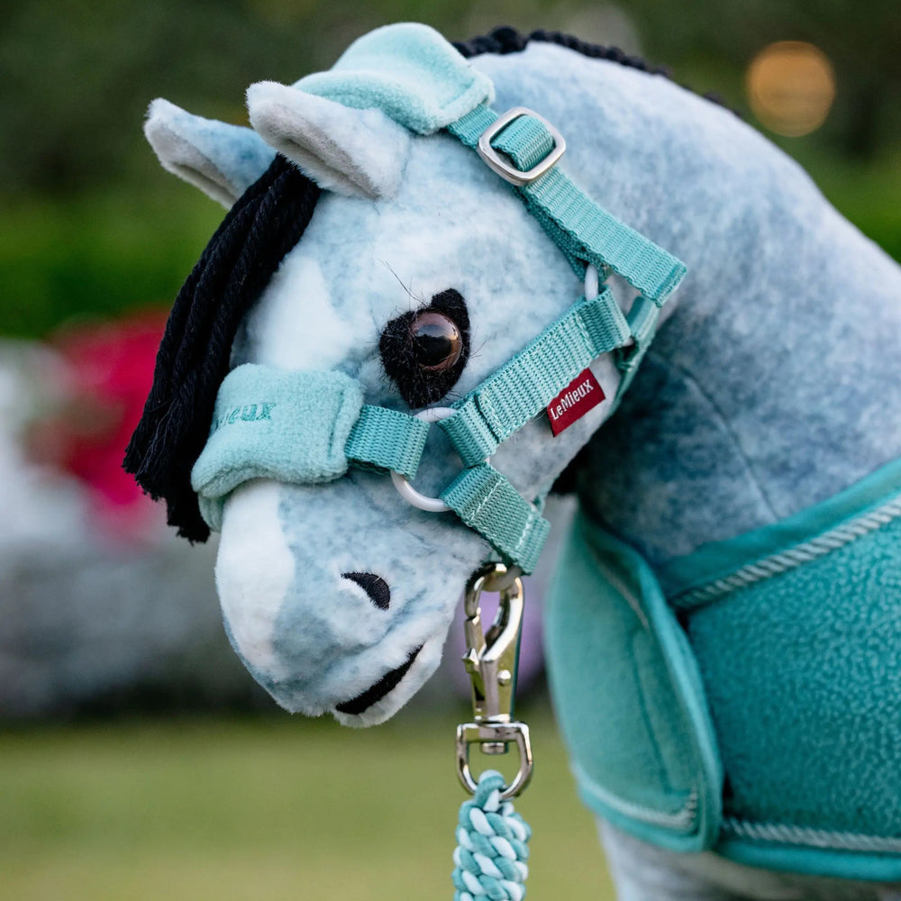 LeMieux Toy Pony Vogue Headcollar and Leadrope Lagoon - The Glamorous Grub